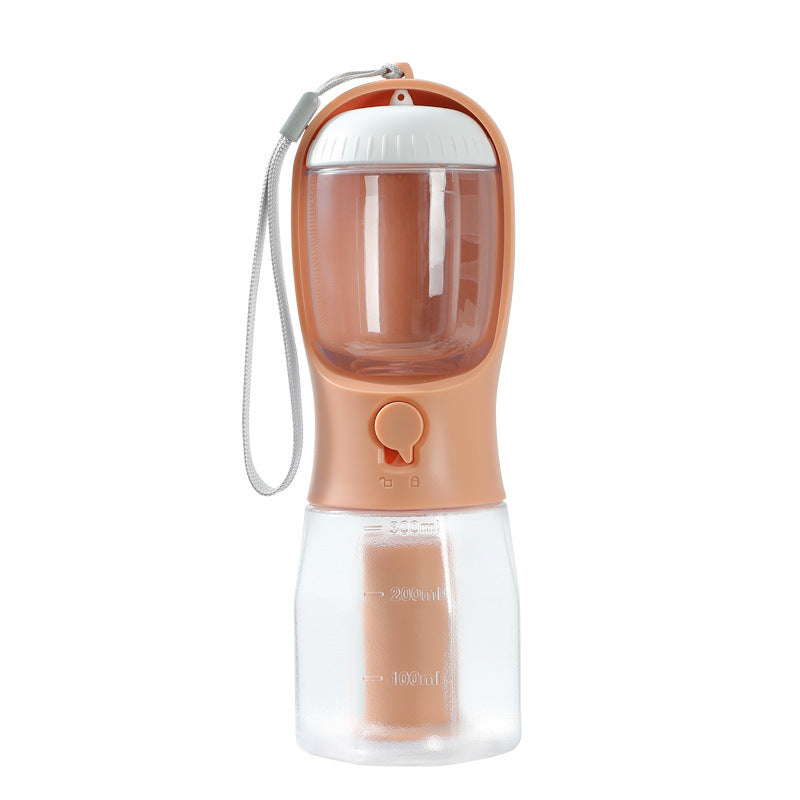 Portable Dog Water Bottle – 3-in-1 Travel Cup for Easy Hydration Anywhere