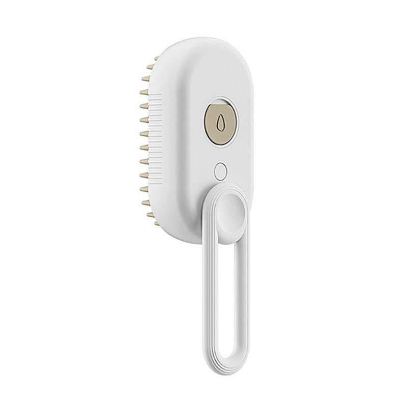 Cat Steam Brush – 3-in-1 Electric Pet Grooming Tool for Effortless Shedding Control