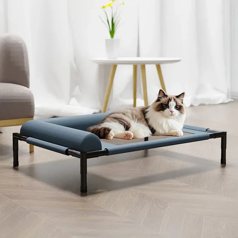 Elevated Dog Bed with Breathable Mesh – Keep Your Pet Cool, Comfortable & Off the Ground - Pawfectly Pets