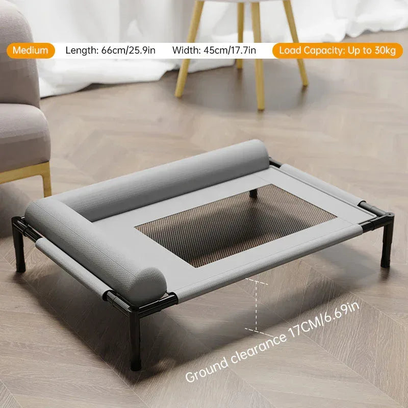 Elevated Dog Bed with Breathable Mesh – Keep Your Pet Cool, Comfortable & Off the Ground - Pawfectly Pets
