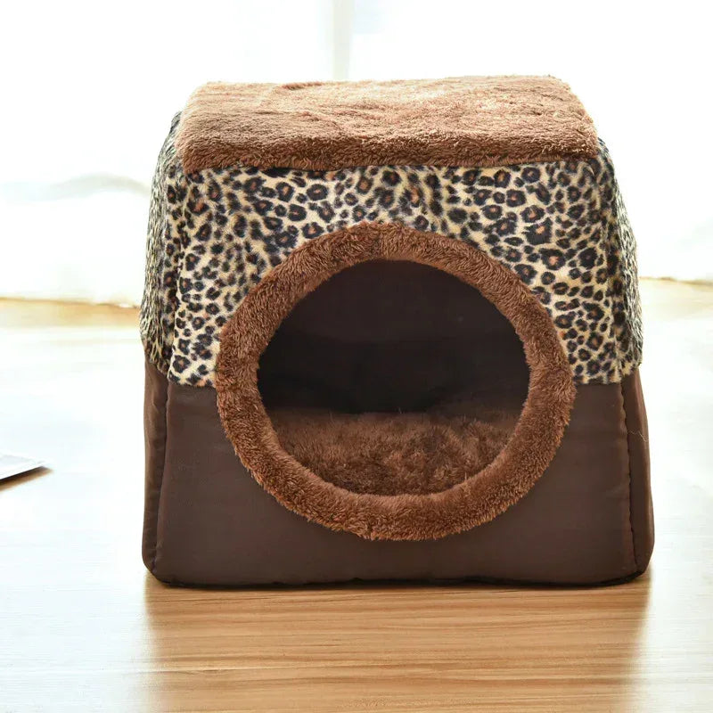 Cat Cave Bed - Cosy Four Seasons Space Capsule Cat House with Removable Cushion for Indoor Cats - Pawfectly Pets