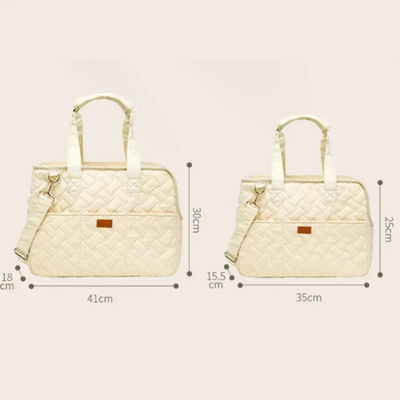 Pet Carrier Handbag - Breathable Pet Travel Bag with Mesh Ventilation for Small Dogs and Cats - Pawfectly Pets